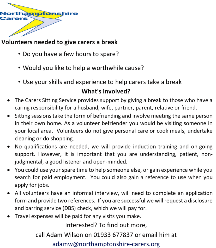 Northamptonshire Carers